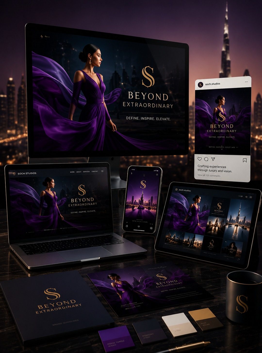 Binghatti — Set creative by Soch, Dubai