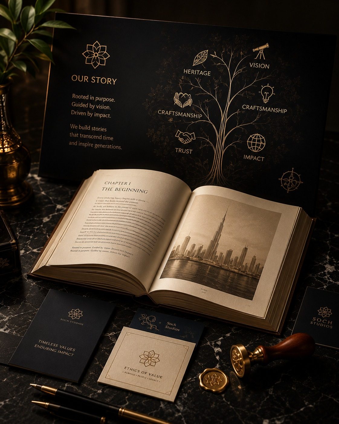 DNK Real Estate — Set creative by Soch, Dubai